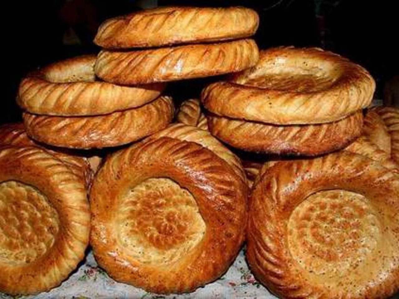 Хлеб патир узбекский